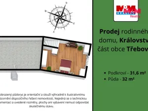 Prodej rodinného domu, Třebovle - Království, 51 m2