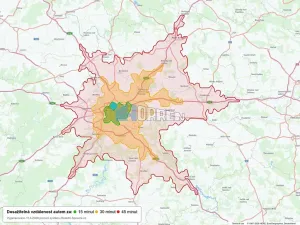 Pronájem garážového stání, Praha - Strašnice, Názovská, 11 m2