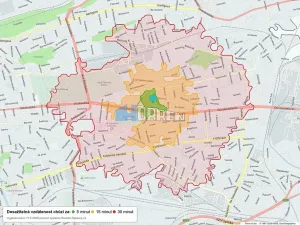 Pronájem garážového stání, Praha - Strašnice, Názovská, 11 m2