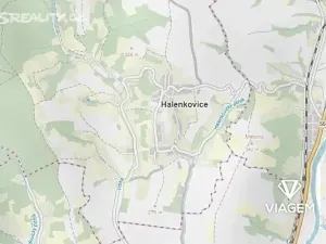 Prodej zahrady, Halenkovice, 858 m2