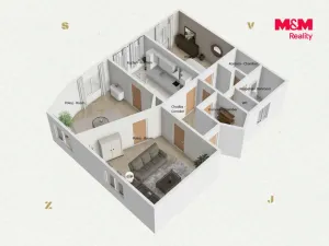 Prodej bytu 3+1, Karlovy Vary, Svahová, 97 m2