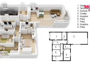 Prodej rodinného domu, Třebívlice, Masarykova, 143 m2