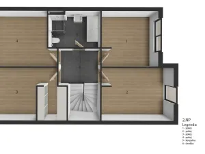 Pronájem rodinného domu, Mladá Boleslav - Chrást, 157 m2
