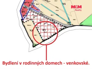 Prodej pozemku pro bydlení, Újezd u Sezemic - Zástava, 1089 m2