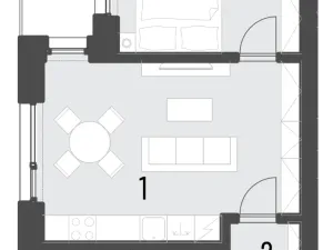 Prodej bytu 2+kk, Brandýs nad Labem-Stará Boleslav, Dřevčická, 47 m2