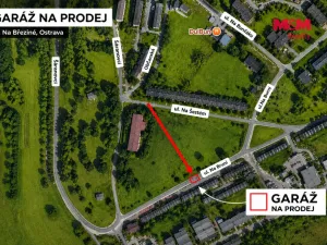 Prodej garáže, Ostrava, Na Burni, 22 m2