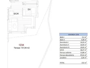 Prodej bytu 4+kk, San Miguel de Salinas, Alicante, Španělsko, 80 m2