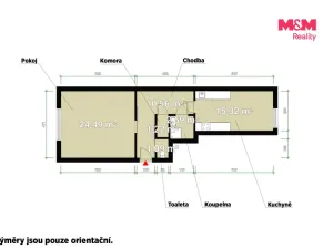 Prodej bytu 2+kk, Praha - Nusle, U družstva Život, 56 m2