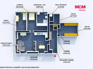Prodej bytu 3+kk, Skořice, 73 m2