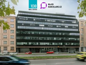 Pronájem kanceláře, Praha - Karlín, Sokolovská, 497 m2