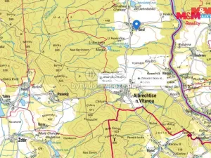 Prodej pozemku pro bydlení, Albrechtice nad Vltavou - Údraž, 2590 m2