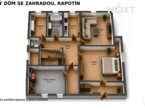 Prodej rodinného domu, Rapotín, Vodní, 199 m2