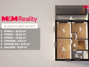 Prodej bytu 4+kk, Nespeky - Městečko, 118 m2