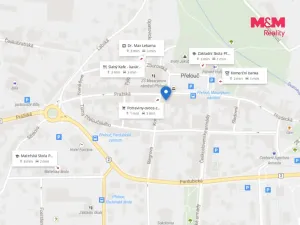 Pronájem kanceláře, Přelouč, Masarykovo náměstí, 50 m2