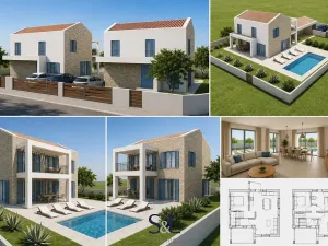 Prodej vily, Murvica, Chorvatsko, 142 m2