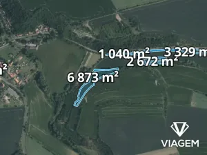 Prodej podílu pole, Hřivice, 2206 m2