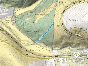 Prodej podílu pole, Bojkovice, 610 m2