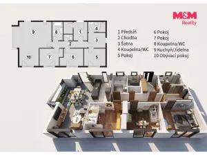 Prodej rodinného domu, Velké Přílepy, Sportovní, 112 m2