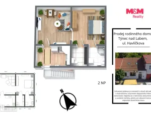 Prodej rodinného domu, Týnec nad Labem, Havlíčkova, 207 m2