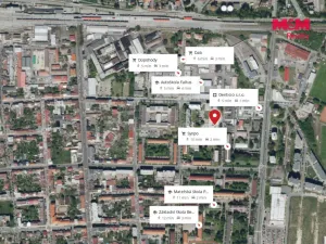 Pronájem bytu 3+kk, Pardubice - Zelené Předměstí, Boženy Vikové-Kunětické, 77 m2