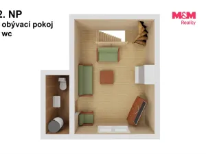 Prodej chaty, Nová Bystřice - Blato, 59 m2