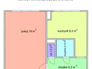 Pronájem bytu 1+1, Ostrava - Zábřeh, Výškovická, 36 m2
