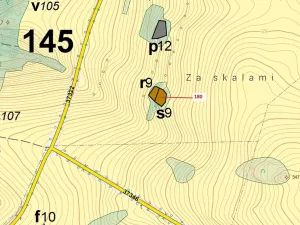 Dražba lesa, Jenišovice, 568 m2