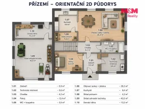 Prodej pozemku pro bydlení, Chlumec nad Cidlinou - Chlumec nad Cidlinou III, 1107 m2