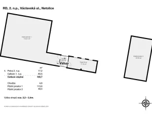 Prodej vícegeneračního domu, Netolice, Václavská, 100 m2