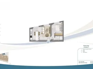Prodej bytu 2+kk, San Pedro del Pinatar, Murcia, Španělsko, 42 m2