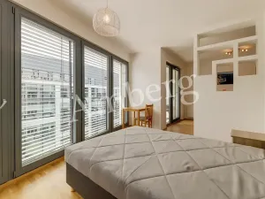 Pronájem bytu 1+kk, Praha - Karlín, Breitfeldova, 38 m2