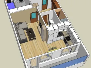 Pronájem bytu 3+kk, Praha - Krč, Horáčkova, 69 m2
