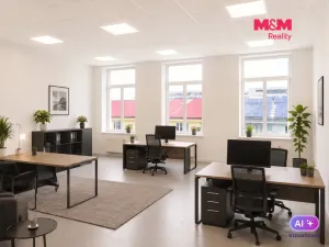 Pronájem kanceláře, Praha - Holešovice, U průhonu, 53 m2