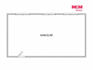 Pronájem kanceláře, Praha - Holešovice, U průhonu, 53 m2