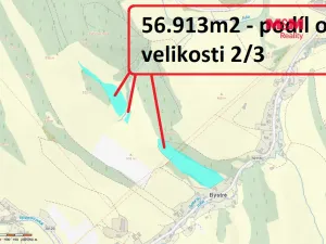 Prodej louky, Stárkov - Bystré, 61251 m2