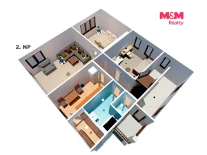 Prodej rodinného domu, Mukařov - Srbín, Na Budech, 160 m2