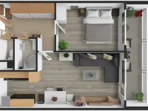 Prodej bytu 2+kk, Kralupy nad Vltavou, sídl. V Zátiší, 41 m2