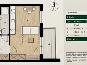 Prodej bytu 1+kk, Praha - Hlubočepy, Fabiánové, 31 m2