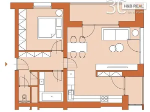 Prodej bytu 2+kk, Halenkov, 62 m2