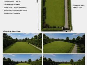 Prodej pozemku pro bydlení, Kozomín, 1900 m2
