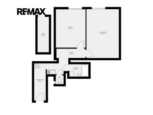 Prodej bytu 2+kk, Praha - Strašnice, Černokostelecká, 52 m2