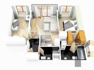 Pronájem bytu 3+kk, Praha - Stodůlky, Márova, 76 m2
