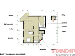 Prodej bytu 3+kk, Dobřany, Jungmannova, 74 m2