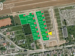 Prodej pozemku pro bydlení, Bludov, Nová dědina, 692 m2