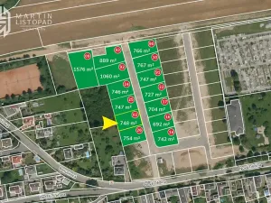 Prodej pozemku pro bydlení, Bludov, Nová dědina, 748 m2