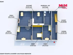 Prodej rodinného domu, Radnice, Dědická, 140 m2