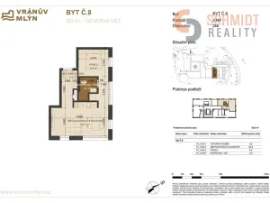 Prodej bytu 2+kk, Břeclav, Pod Zámkem, 40 m2