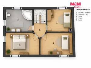Prodej rodinného domu, Hluboká nad Vltavou, Munická, 125 m2