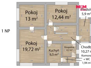 Prodej rodinného domu, Břasy - Stupno, 91 m2