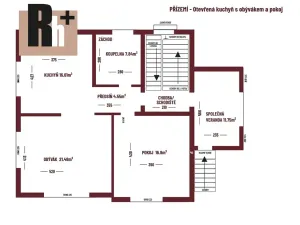Pronájem bytu 2+1, Libhošť, 68 m2